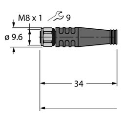 Turck PKGV3M-10/TFW (6934647)
