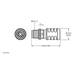 Turck RSSW45-PDP-TR (6601590)
