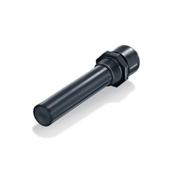 Mounting wells for capacitive sensors