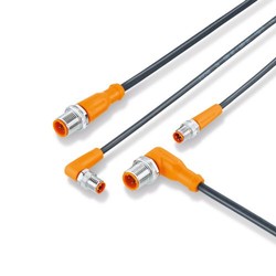 Connection cables with plug