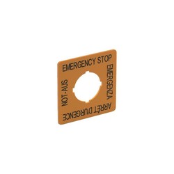 ifm E7003S (EMERGENCY STOP LABEL)