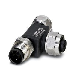 Phoenix Contact SAC-4P-M12T/2XM12 FF VA (1431416)