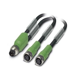Phoenix Contact SAC-3P-M8Y/2X1,5-PUR/M 8FS (1458680)