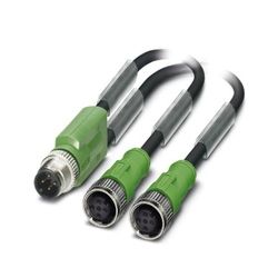 Phoenix Contact SAC-3P-M12Y/2X3,0-PUR/M12FS B (1668988)