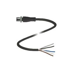 Pepperl+Fuchs Cable connector, shielded V15S-GV4A-BK3M-PUR-U5/ABG-MOBA (70100899)