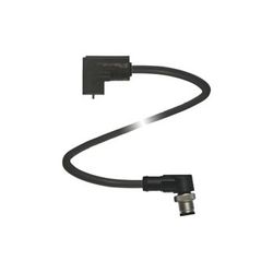 Pepperl+Fuchs Valve Connector Cordset VMCI-2+P/Z2-2M-PUR-V1-W (456931)