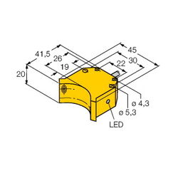 Turck NI4-DS20-2Y1X2 (1050002)