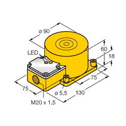 Turck NI60-K90SR-VN4X2 (15740)