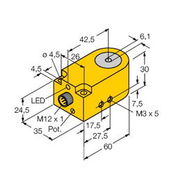 Turck BI6R-W30-DAN6X-H1141 (14037)