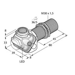 Turck BI10-EM30WDTC-Y1X (4012071)