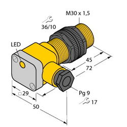 Turck BI10-P30SK-Y1X (40410)