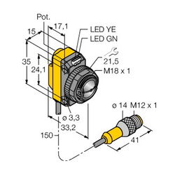 Turck QS18VP6CV45Q5 (3064483)