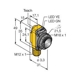 Turck QS18EP6CV15Q8 (3071993)
