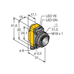 Turck QS18VP6FF100Q7 (3071883)