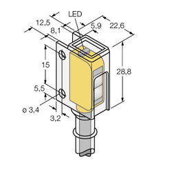 Turck Q12RB6FF50CR (3076485)