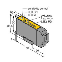 Turck D12SP6FVY (3035401)