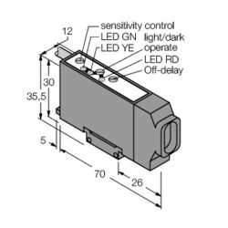 Turck D12DAB6FV (3039545)