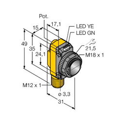 Turck QS18VP6LPQ8 (3066452)