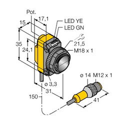 Turck QS18VP6LLPQ5 (3073244)