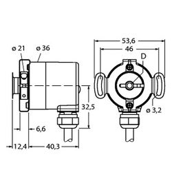 Turck RS-07H6E-7A12B-C 1M (1544045)