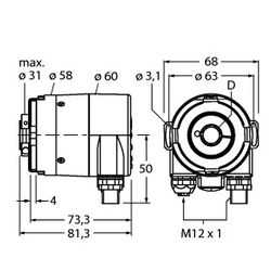 Turck RS-33B12E-9A16B-R3M12 (1544434)