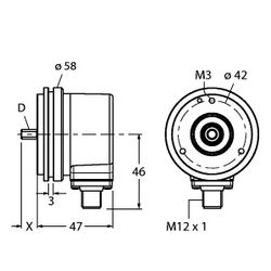 Turck RI-10S6S-2B2500-H1181 (1545210)