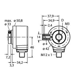Turck RI-12H10T-2B5000-H1181 (1545219)