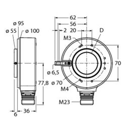 Turck RI-42H30S4-2B1024-12M23 (1545228)