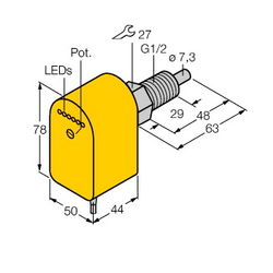 Turck FCS-GL1/2A4P-VRX/24VDC