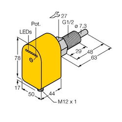 Turck FCS-GL1/2A4P-AP8X-H1141 (6870242)