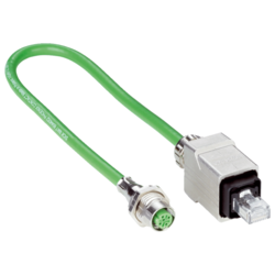 SICK RJ45PP/M12 adapter cable (6044052)