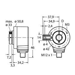 Turck REI-12H10T-2B3600-H1181 (100010381)