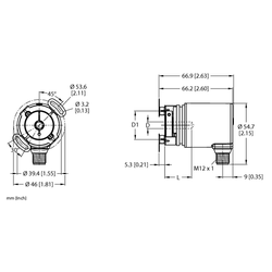 Turck REM-98B6E-8BAR-H1151 (100011343)