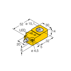 Turck BI15R-Q14-AP6X2 (1406200)