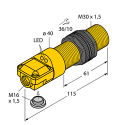 Turck BI10-P30SR-VP4X2/S85 (15065)