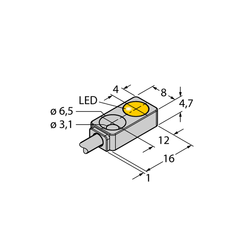 Turck BI2-Q4.7-AN6X (1614001)