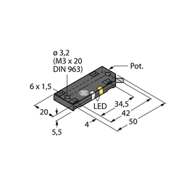 Turck BC5-QF5.5-AP6X2/S250 (2620116)