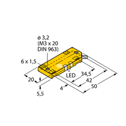 Turck BC10-QF5.5-AN6X2/S250 (2620119)