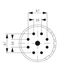 Weidmüller SAI-M23-SE-9-10MM (1224540000)