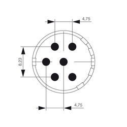 Weidmüller SAI-M23-SE-6-3.5MM (1224020000)